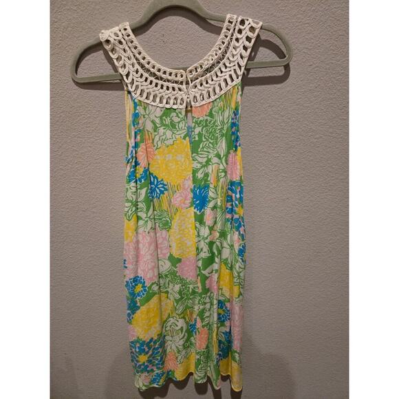 Lilly Pulitzer Women's S Jillie Floral Swing Dress Multicolor Short Spring - Picture 6 of 10